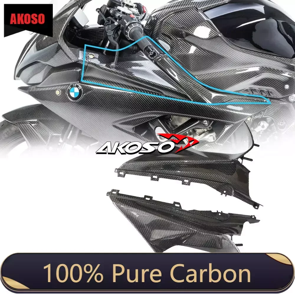 

100% 3K Full Carbon Fiber Motorcycle DashBoard Fairings Kit For BMW S1000RR M1000RR S1000R 2024 2020 2021 2022 2023 moto accesor