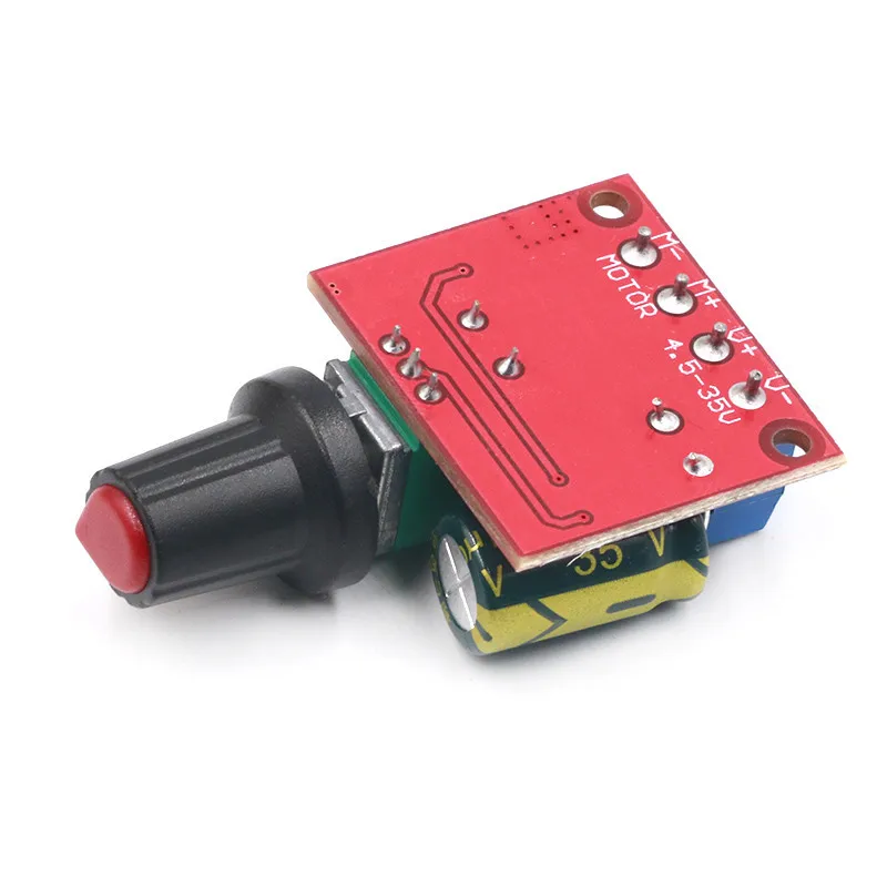 5A 90W PWM 12V DC Motor Speed Controller Module DC-DC 4.5V-35V Adjustable Speed Regulator Control Governor Switch 24V