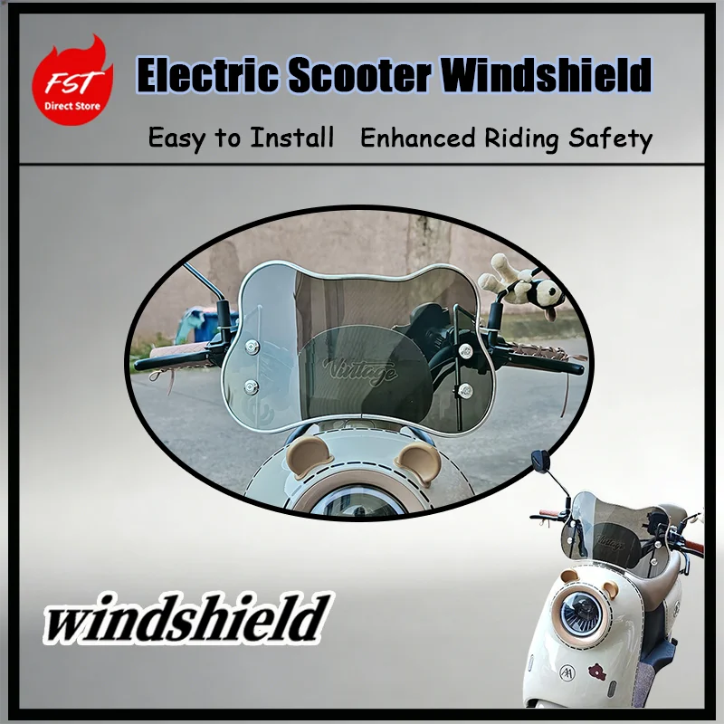 

Декоративный ветрозащитный экран для мини-ретро электросамоката, маленький размер, защита от дождя, аксессуар для самоката