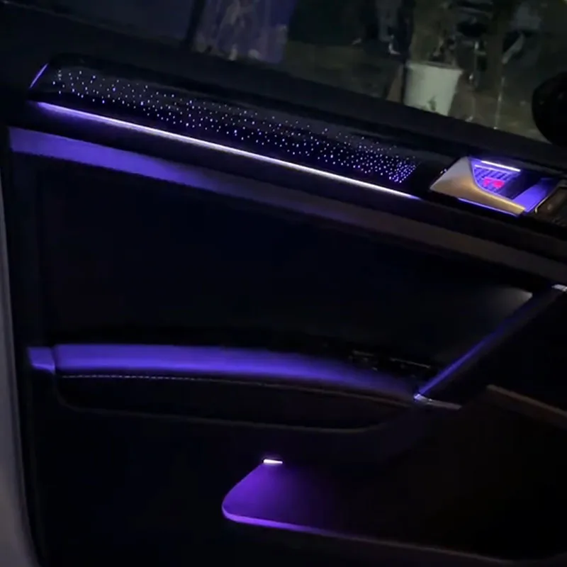 

Для Volkswagen Golf 7 Mk7 2014-2020: Усовершенствованный динамический комплект внутренней светодиодной подсветки салона