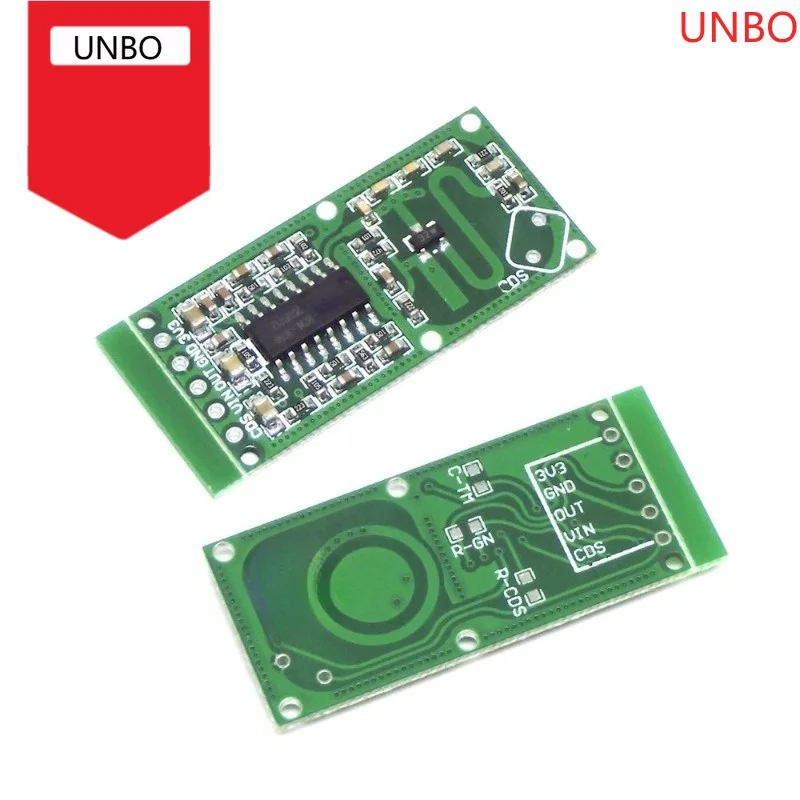 2/10/20Pcs RCWL-0516 Microwave Radar Sensor Module Human Body Induction Switch Module Intelligent Sensor