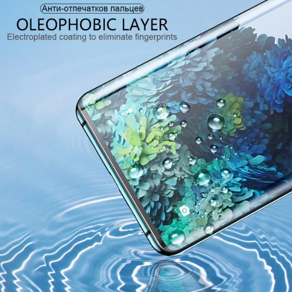 1–2 Stück gehärtetes Glas für Samsung Galaxy S10 Plus S9 S8 Displayschutzfolie für Samsung Galaxy S20 Ultra S10e S10 Lite S 20 Plus Film