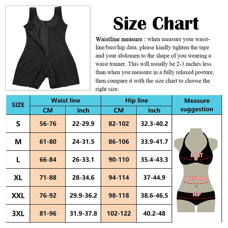 Fajas Colombianas Corset Girdles High Compression Shaper Post Surgery Modeling Sheath Stage 2 Shapewear Women Control Garment