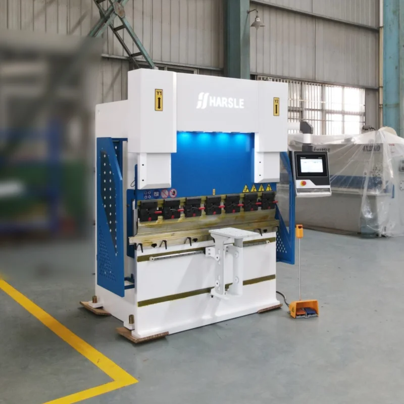HARSLE الأكثر مبيعا DA53T 2mm الفولاذ المقاوم للصدأ تشكيل آلة الانحناء الهيدروليكية باستخدام الحاسب الآلي آلة الفرامل الصحافة