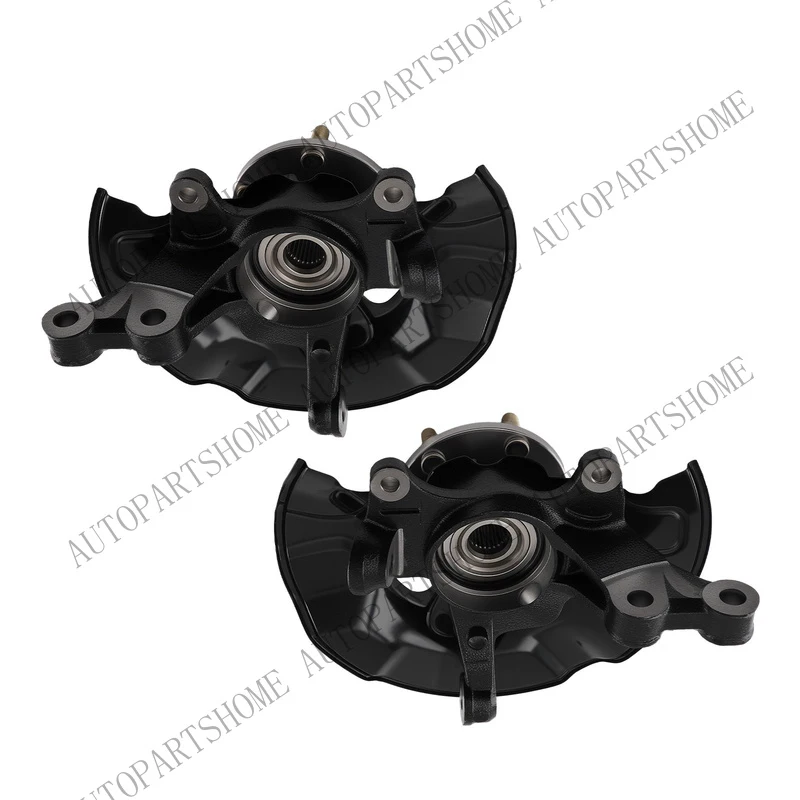 Z... Pair Front Wheel Hub Bearing Steering Knuckle Assembly For TOYOTA MATRIX 2014