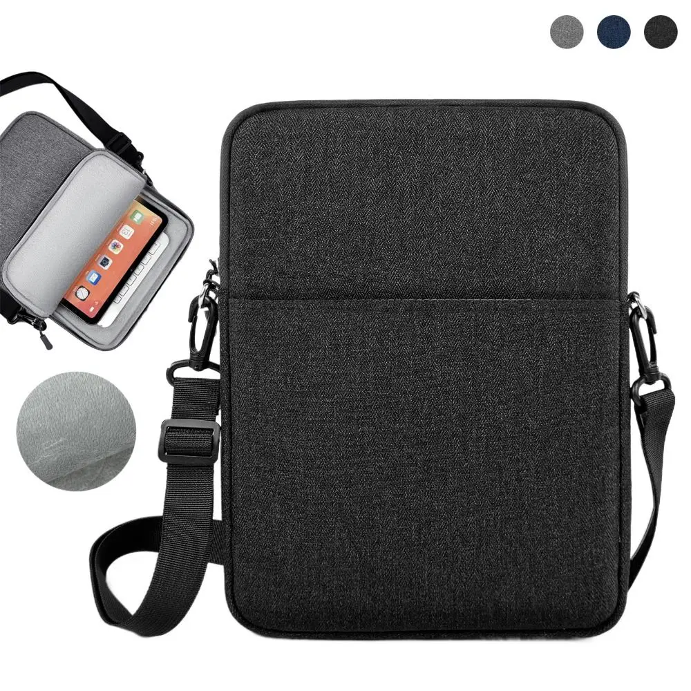 

Сумка для планшета 9-13,3 дюйма с плечевым ремнем, большая вместительная сумка для хранения электронных книг, водонепроницаемая для Samsung/Huawei/Xiaomi/Kindle