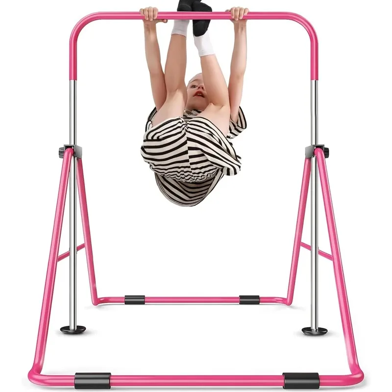 

Gymnastics Pull-up Height Adjustable Children Gym Training Horizontal Bar