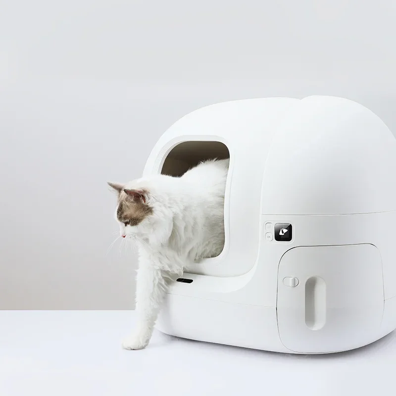 2025 Custom intelligent fully automatic electric deodorization automatic cat toilet