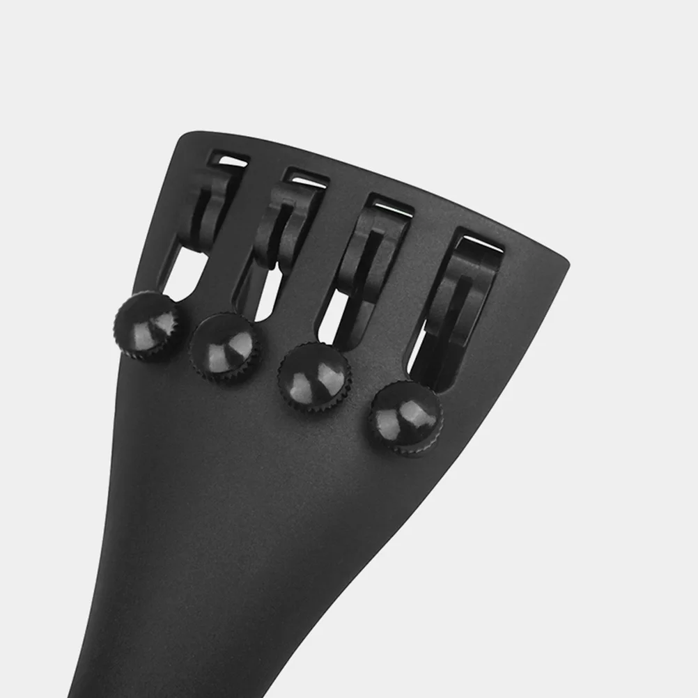 

Violin Wire Board Cello Tailpiece Carbon Fiber Finetuner Replacement 4/4 Size String Board for Cello Durable Accessories