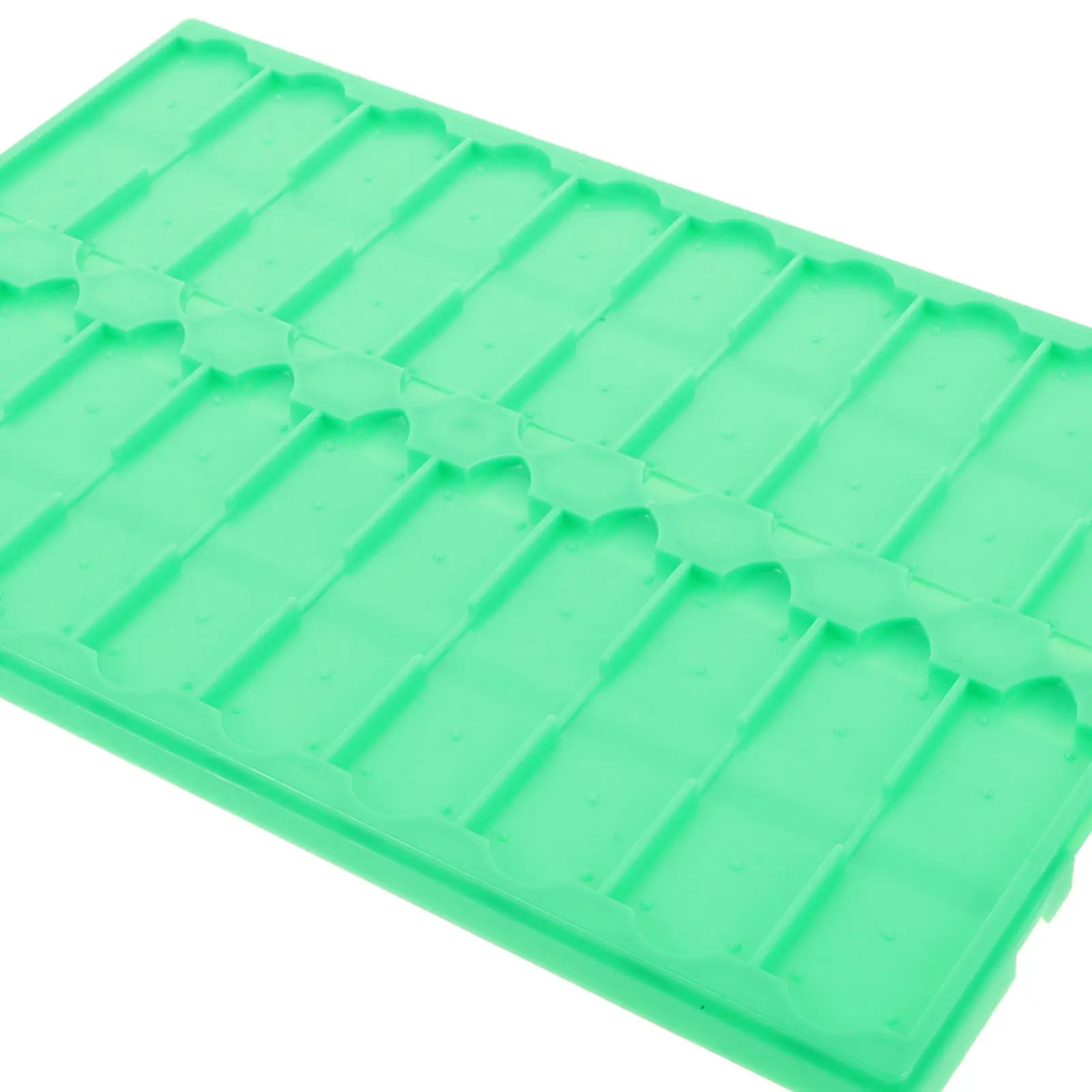 2Pcs Plastic Microscope Slide Drying Holder Compact Portable Lightweight Lab Storage Rack for Glass Slides Easy Classification
