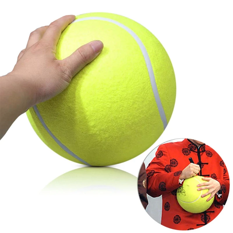 8In Dog Tennis Ball for Giant Pet Toy Tennis Ball Dog Chew Toy Kids For Your Beloved Puppies Dogs