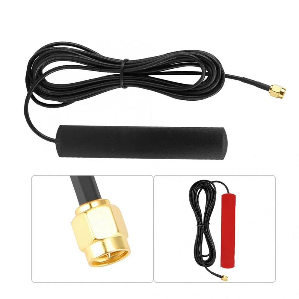 Antena activa GPS 4G/3G/GSM/2G, mejora de señal automotriz, Cable de antena externa SMA, Conector de enchufe macho, montaje adhesivo