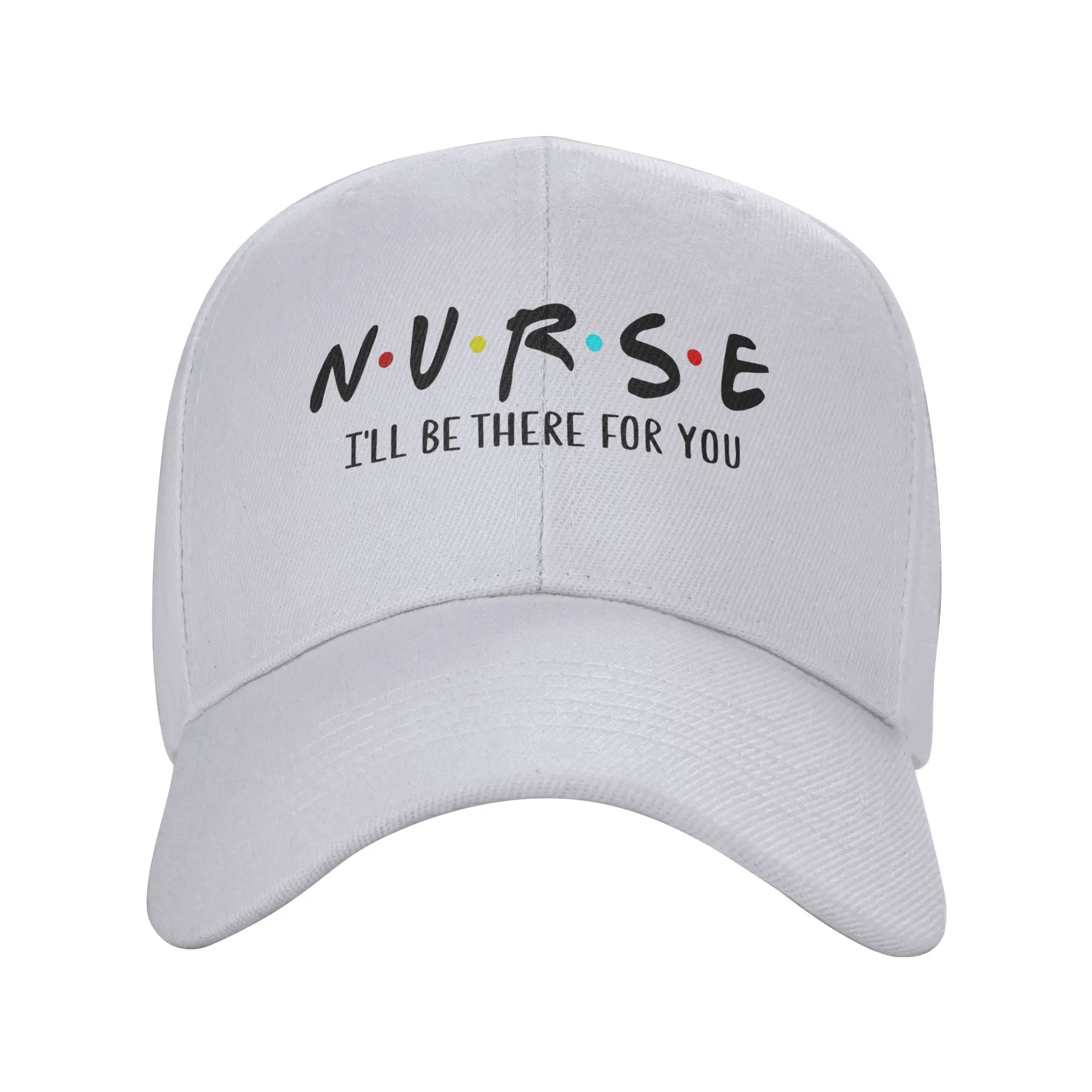 Passion Wear nurse I'll be there for you Curved Brim Baseball Cap Brand New Authentic Product Cap Women's