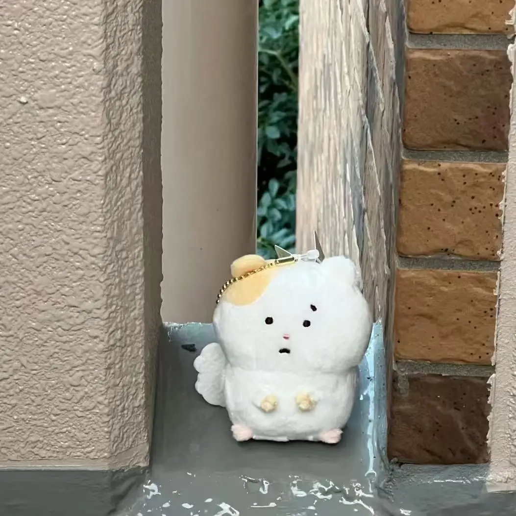 Kawai Serie di orsi rilassati Sbagliato Piccolo criceto Peluche Ciondolo per bambola Accessori per borse Regalo di compleanno per topo carino