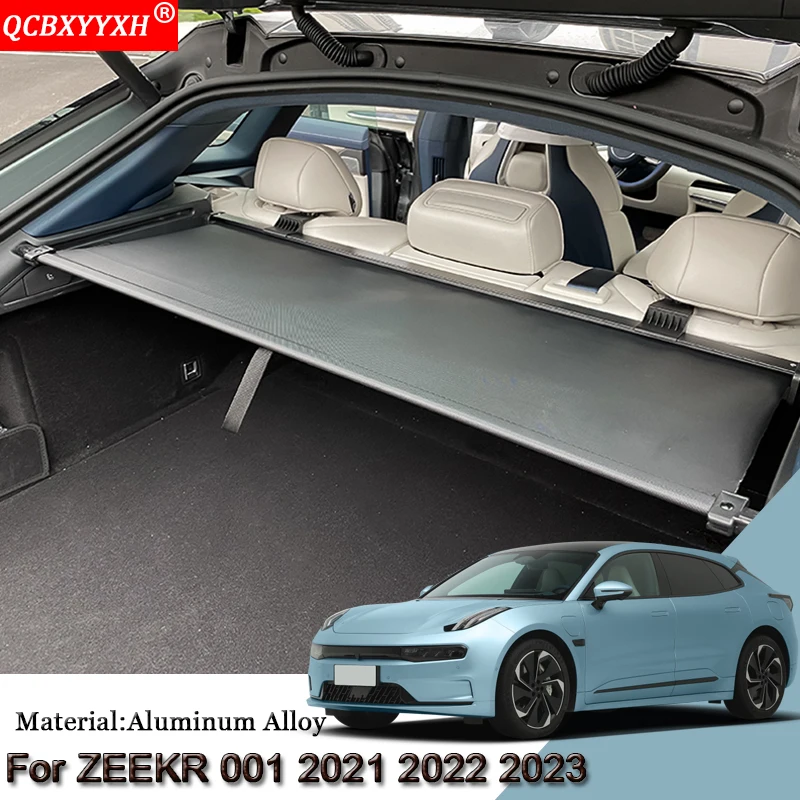 

Автомобильный Стайлинг для ZEEKR 001, 2021, 2022, 2023, Автомобильный задний багажник, занавеска, задняя стойка, разделительное укрытие, украшение, автомобильные аксессуары