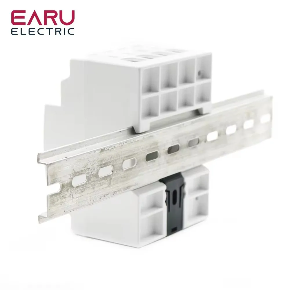 4P 3 Phase 4 Wires 80A Two-Ways Bi-Directional Multifunctional Measurement Volmeter Ammeter Wottmeter Hz Din Rail Energy Meter