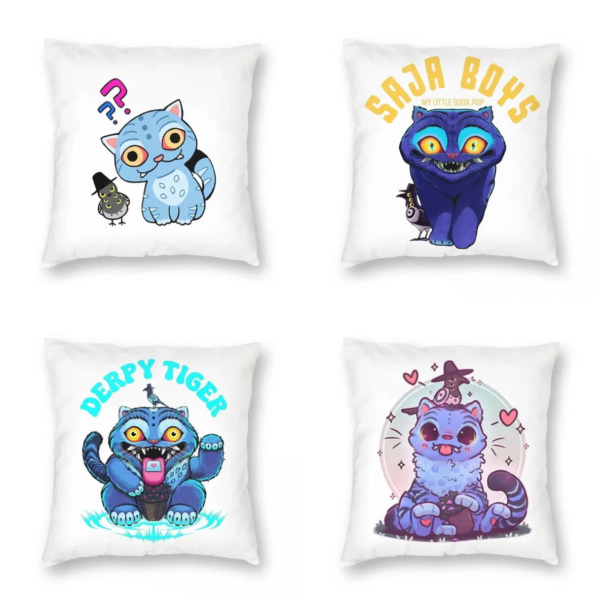 

Huntrix Girl K-POP Devil Hunter мультяшное украшение наволочка украшение дома гостиная диван украшение наволочка