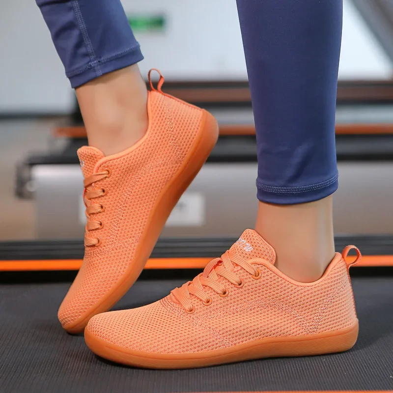 

2025 Hot Seller New Unisex Wide Toe Casual Shoes Women Barefoot Gym Footwaer Lightweight Men Hard Pull Squat Training Shoes