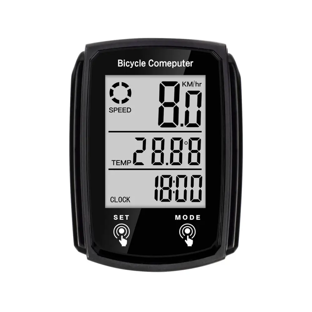 Waterproof Wired Bicycle Computer Speedometer Cycling Odometer Backlight Touch Screen Tracker For Road Mountain Bike