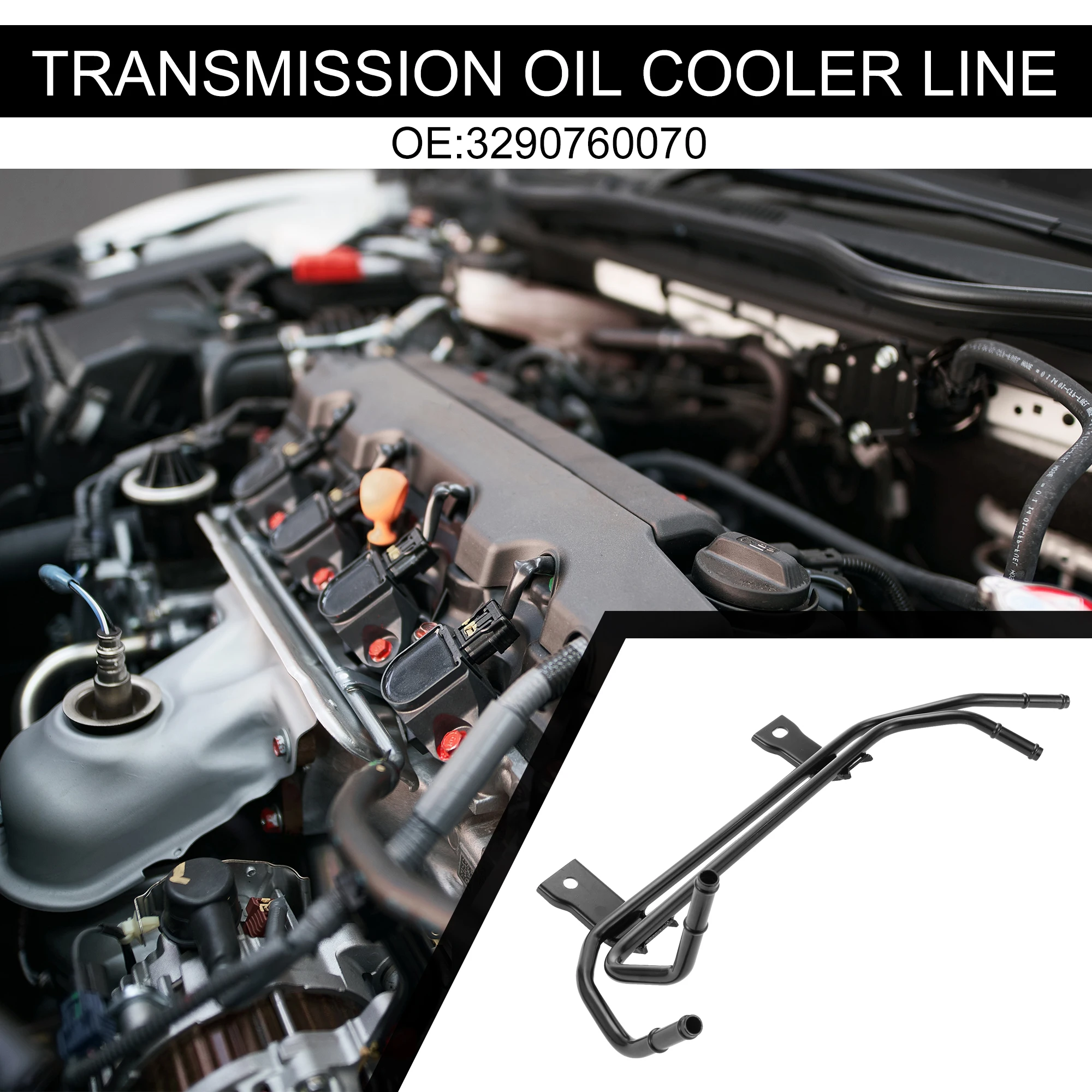 

UXCELL линия радиатора трансмиссионного масла двигателя автомобиля для Toyota 4Runner 03-05 No 3290760070