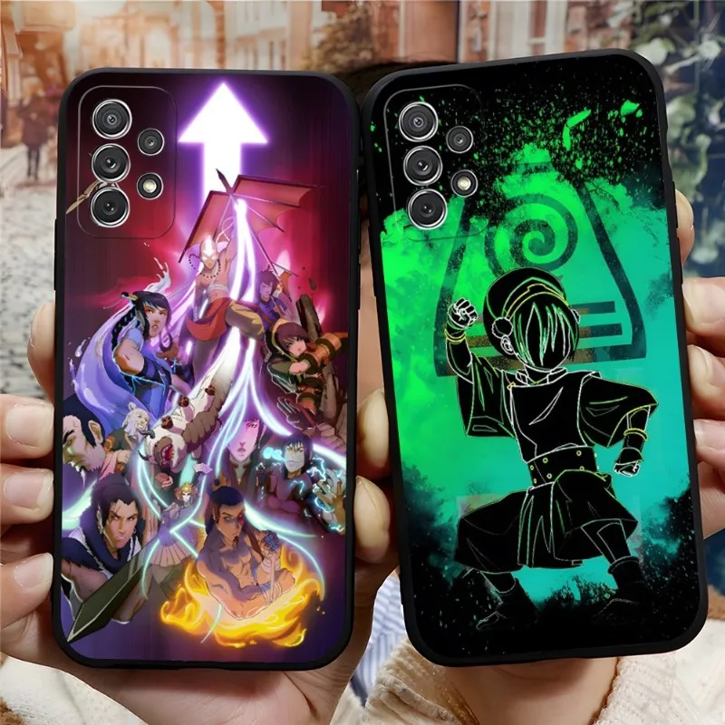 Avatar The Last Airbender Phone Case Funda For Samsung S22 S21 S30 S20 S9 S10 S8 S7 S6 Pro Plus Edge Ultra Fe Silicone Soft