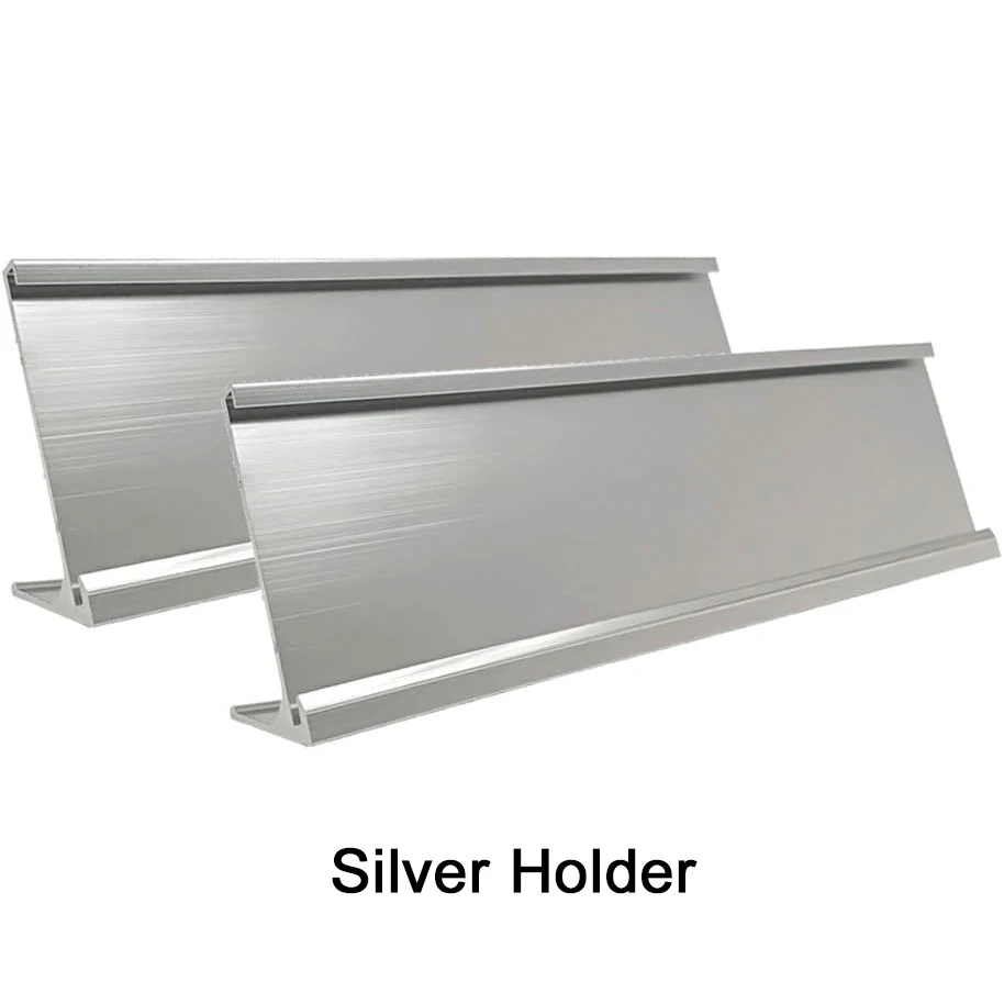 لوحات اسم المكتب الشخصية المجانية الألومنيوم الطباعة مخصص مكتب عمل لوحات اسم مكتب الأعمال مكتب حامل تسجيل 20x6 سنتيمتر #6