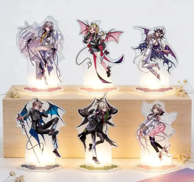 Danganronpa Anime Kyoko Akamatsu Kokichi Accessories Figure Acrylic Stand Model Stand Plate Cosplay Prop Decor Cosplay Toy Gift