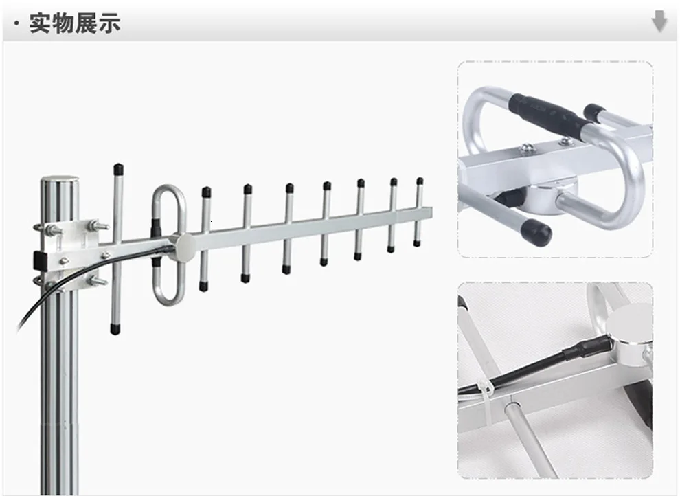 

824-962 МГц 12 дБи усиление связи антенна Cdma /gsm9 блок Yagi антенна релейные детали для релейного устройства релейного сигнала