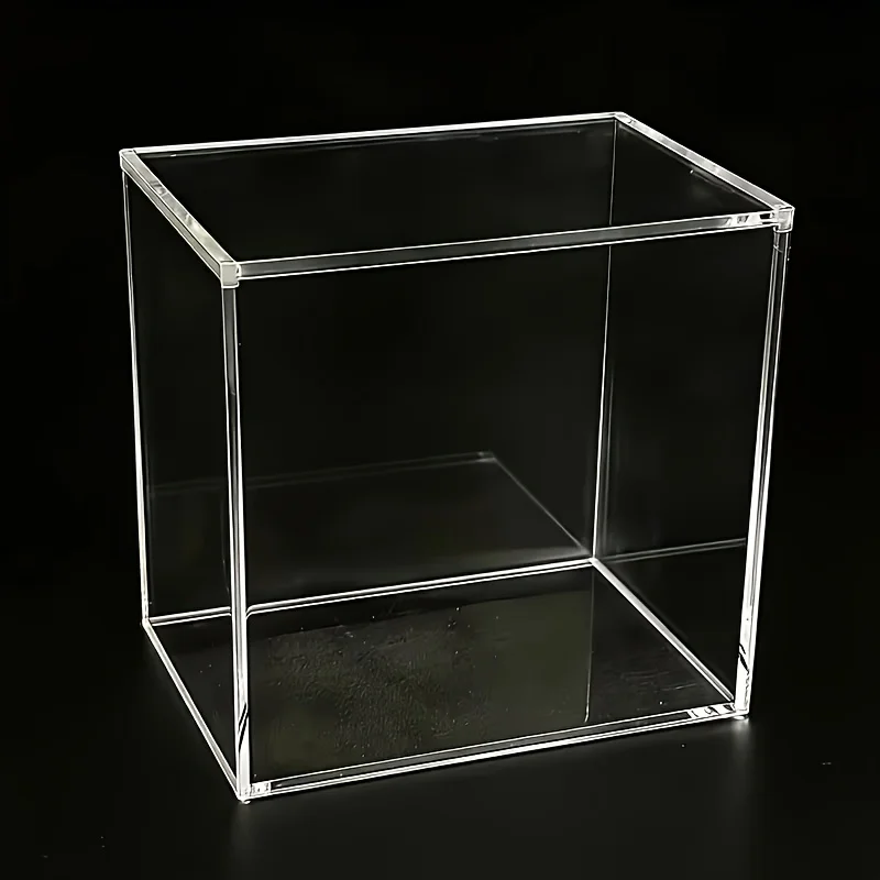 5mm Thick Stackable Acrylic Display Case for Trading Cards