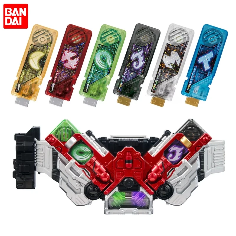 

Bandai Authentic Kamen Rider W 20th Anniversary Double Driver &Memory Set Premium Transformer Belt Cosplay Prop Collect Toy Gift