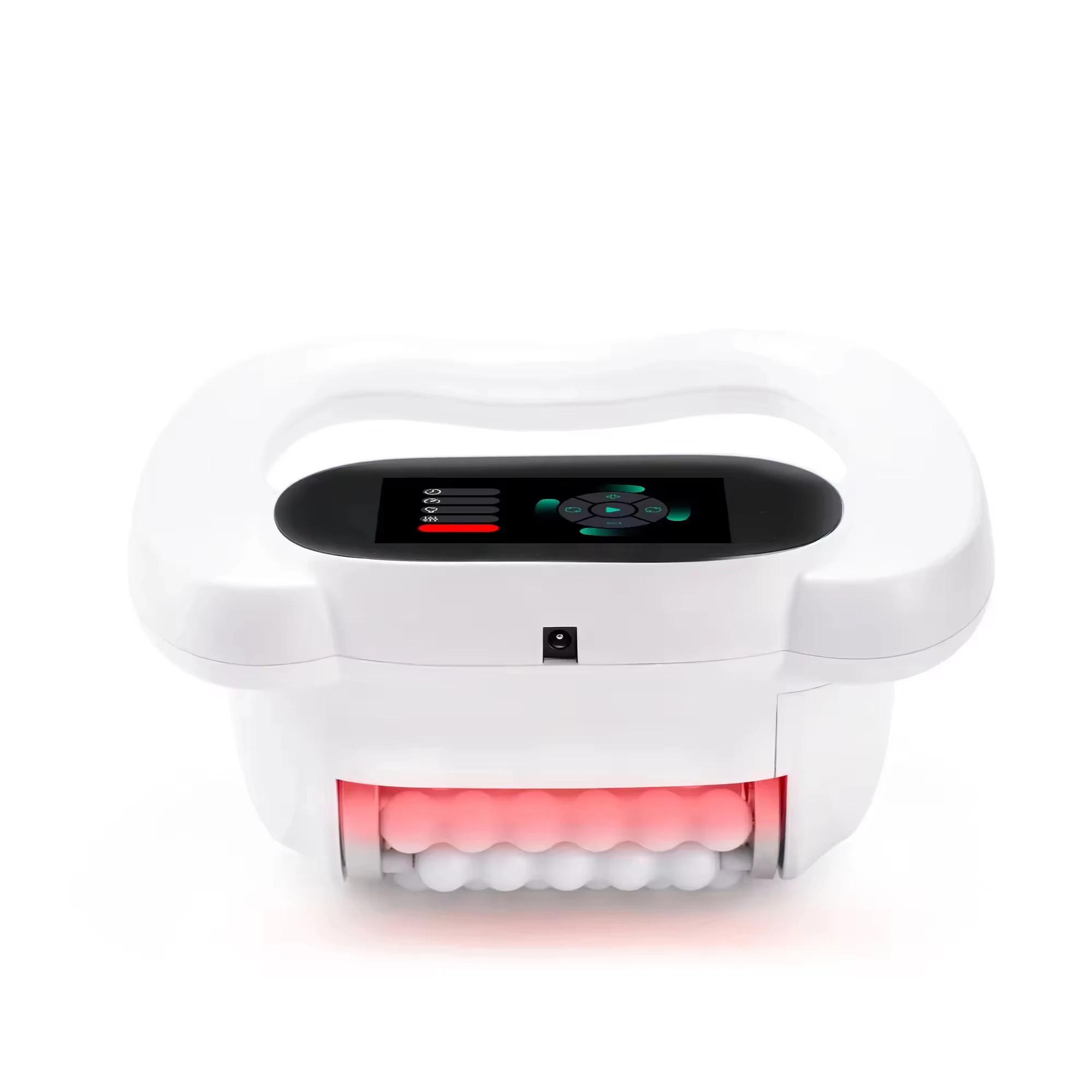 Handheld Internal Ball Roller Massage Muscle Relaxation Shaping Mini Roller 360 Degree Rotation Endoscope for Home Use