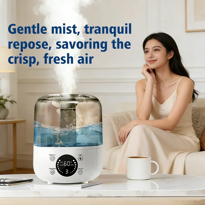 3L Professional Air Humidifier with Essential Oil Aroma Diffuser Large Capacity for Home Office Plant Mist Aromatherapy Diffuser