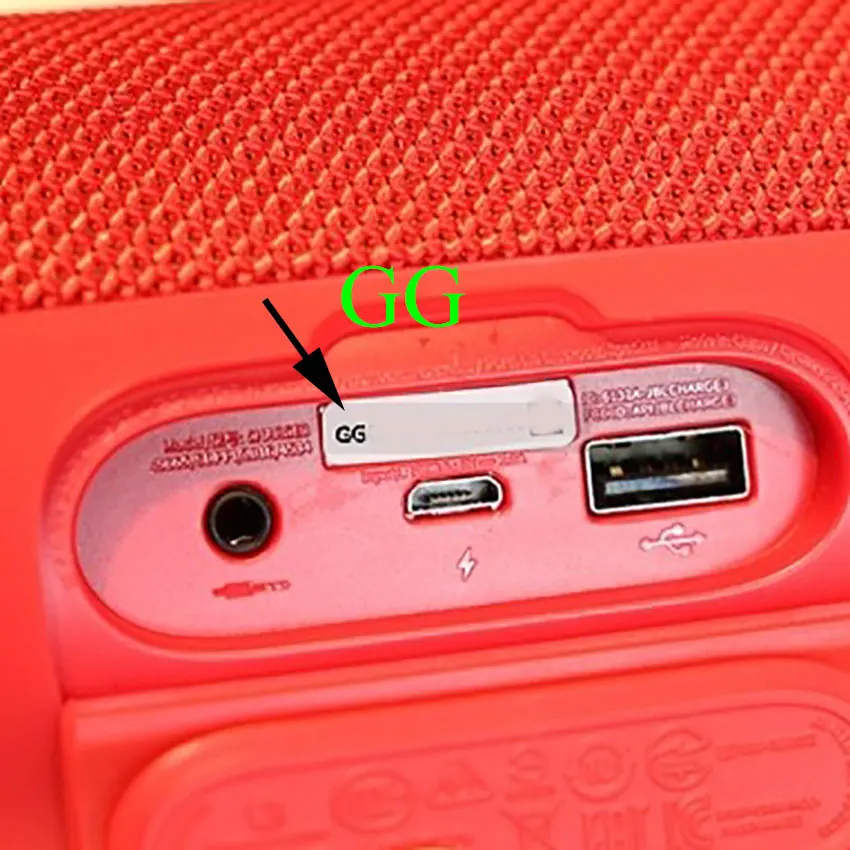 Áudio Jack Board Connector para JBL Charge 3, USB 2.0, Porta do carregador, Bluetooth Speaker, Micro USB Charge Port, GG, TL