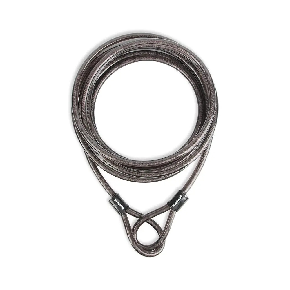 

Free Shipping 15 ft Looped End Security Cable, 3/8 in Diameter, Bike and Equipment Security, 1 Pack, Silver