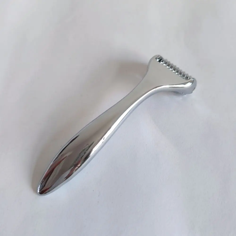 Manual V Shape Face Roller Massager Metal Lifting Beauty Tool For Facial Slimming Skin Care Tightening Equipment