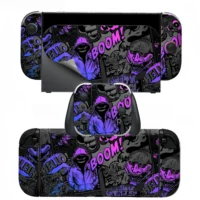 Protector pegatina piel para Nintendo Switch 2 NS consola Dock cargador soporte Joy-con controlador vinilo