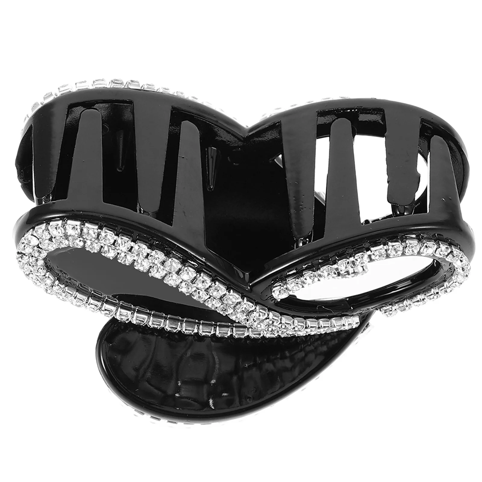 

1pc Rhinestone Acrylic Jaw For Women Simple Updo Hair Clip Elegant Hair Accessory Stylish Hairpin Woman Jaw Clip