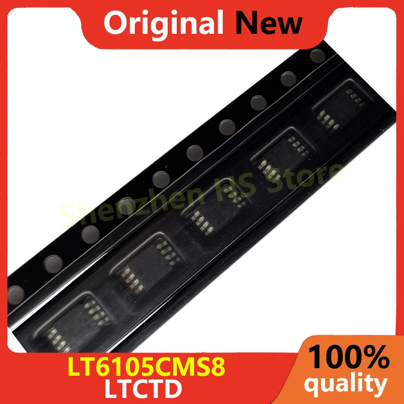 (2-5piece)100% New LT6105CMS8 LT6105 LTCTD msop-8 Chipset