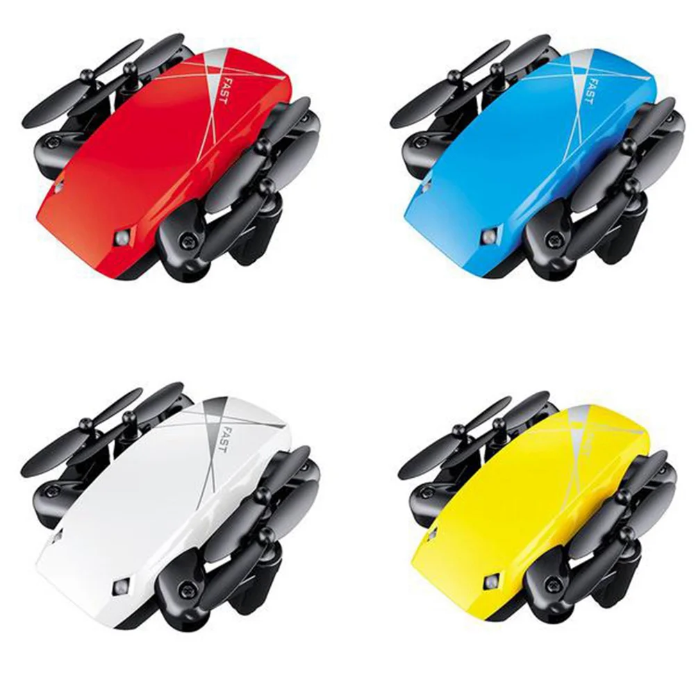 Drone plegable Mini bolsillo Rc Quadcopter 2.4Ghz 6- Gyro Wifi Cámara Hold 360 °   Voltear el control remoto