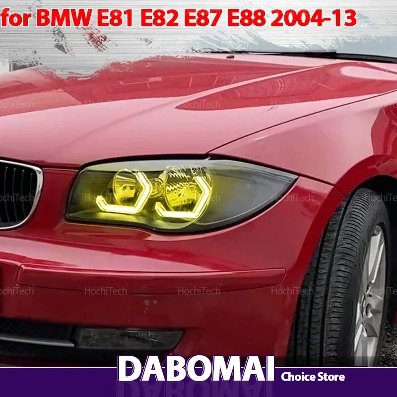 

Lemon Yellow Color Angel Eyes Light DTM Style M4 Style Daytime Light White Light for BMW 1 Series E81 E82 E87 E88 2004-2013