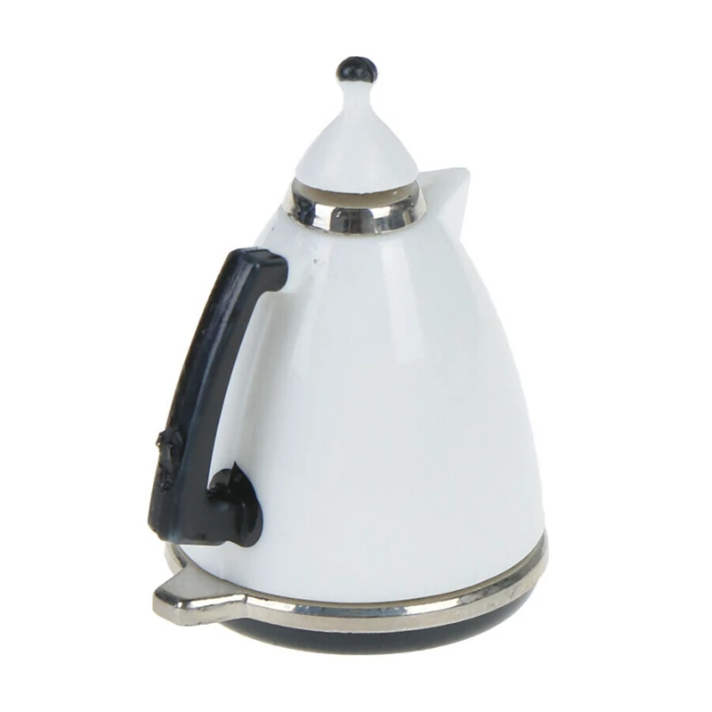 Мини-горшок для кукольного домика RISE-2 шт., Миниатюрные аксессуары для кухни, чайник и тостер