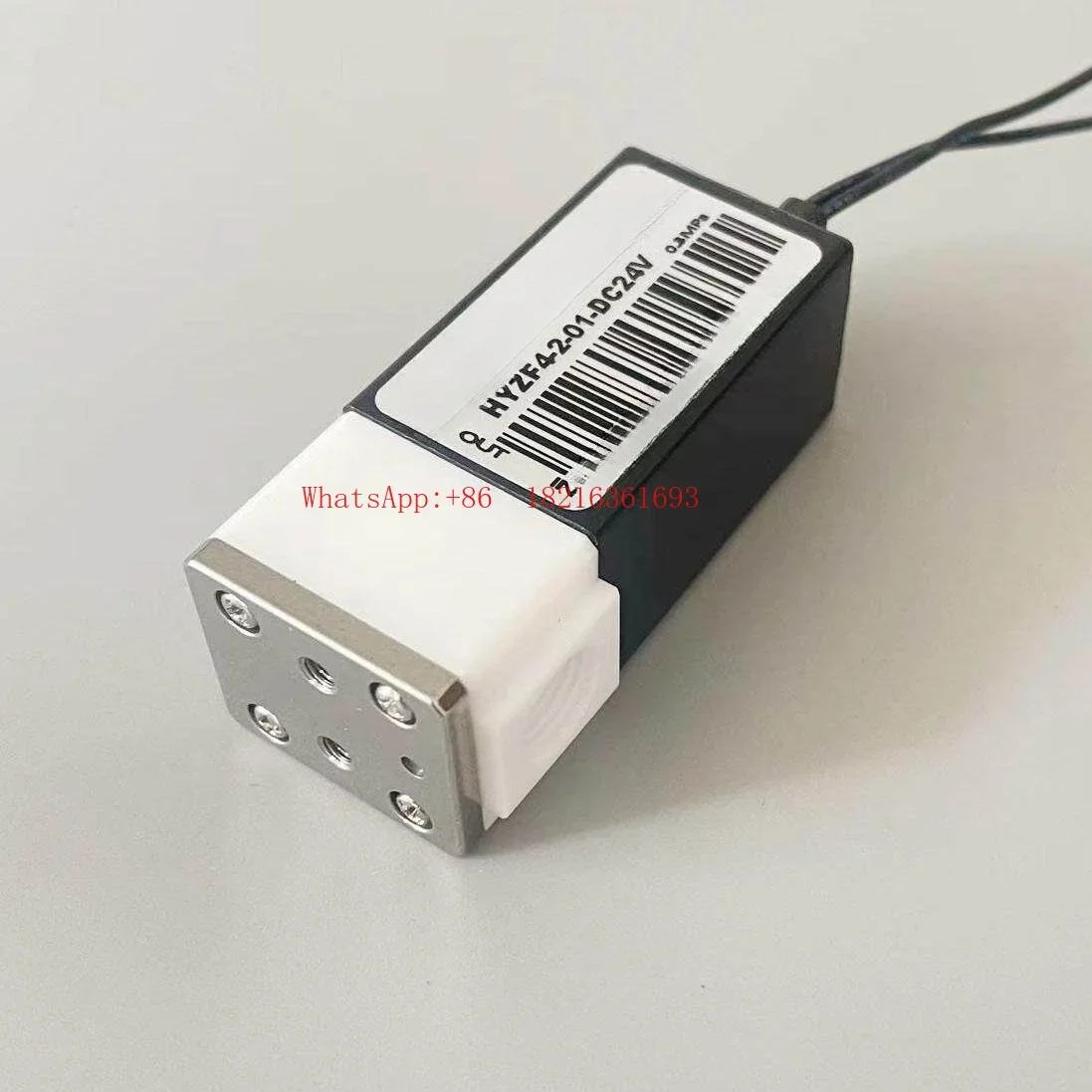 Limited Offer NEW Miniature Anti-corrosion Valve HYZF4-2-01 PTFE Diaphragm Solenoid Valve Interface G1/8
