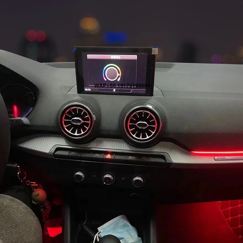 

Car Accessories Interior Atmosphere Lamp LED Light 32 Colors 12V Car Ambient Light for Q2 2019-2022