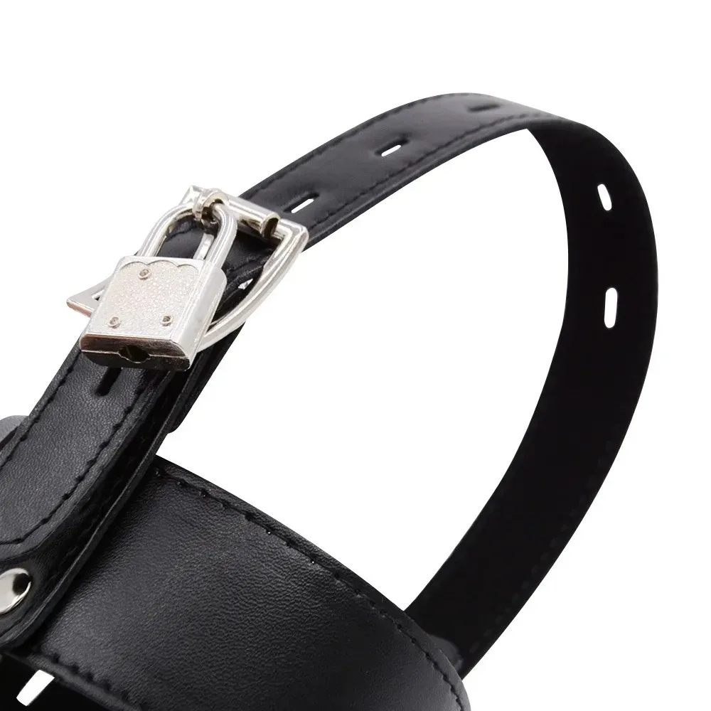 Lockable PU Leather Ankle Cuff Straps For High Heels BDSM Bondage Restraint Fetish Erotic Accessory Toy For Adult Women Couple view 4