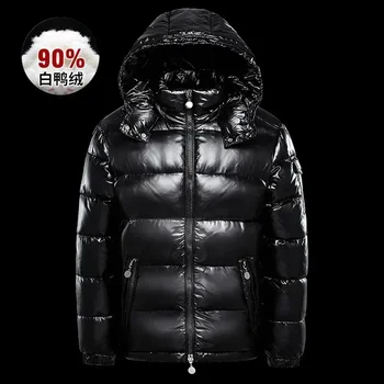 Blouson Capuche Homme Hiver Chaud Doublé Polaire Casual Veste Zippee