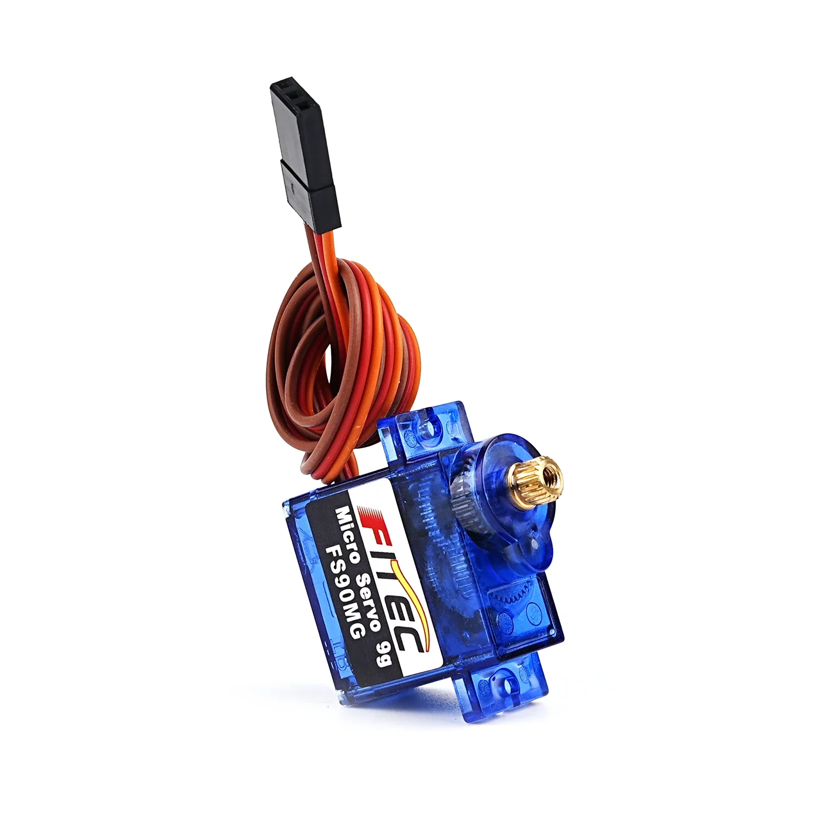 1.8 กิโลกรัม/ซม.Micro Servo แรงบิดเกียร์โลหะ Analog มอเตอร์สําหรับ RC รถเครื่องบินรีโมทคอนโทรลหุ่นยนต์ Crawler Feetech FS90MG Mini เซอร์โว