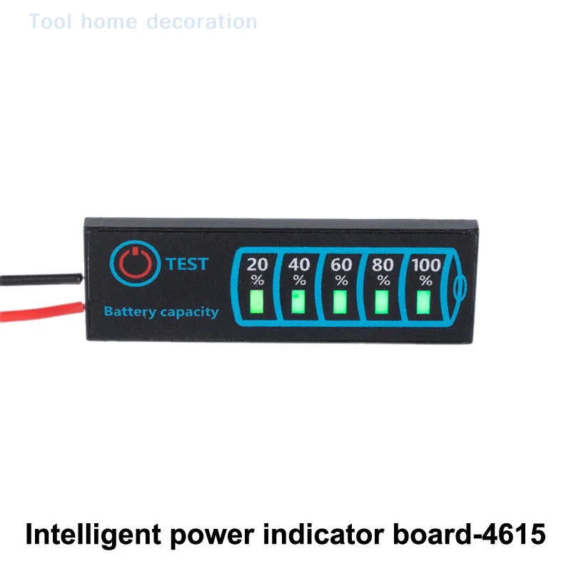 DC5V-30V Battery Level Indicator Ternary Lithium Battery Lead-Acid Battery Capacity Display Tester Universal Power Indicator