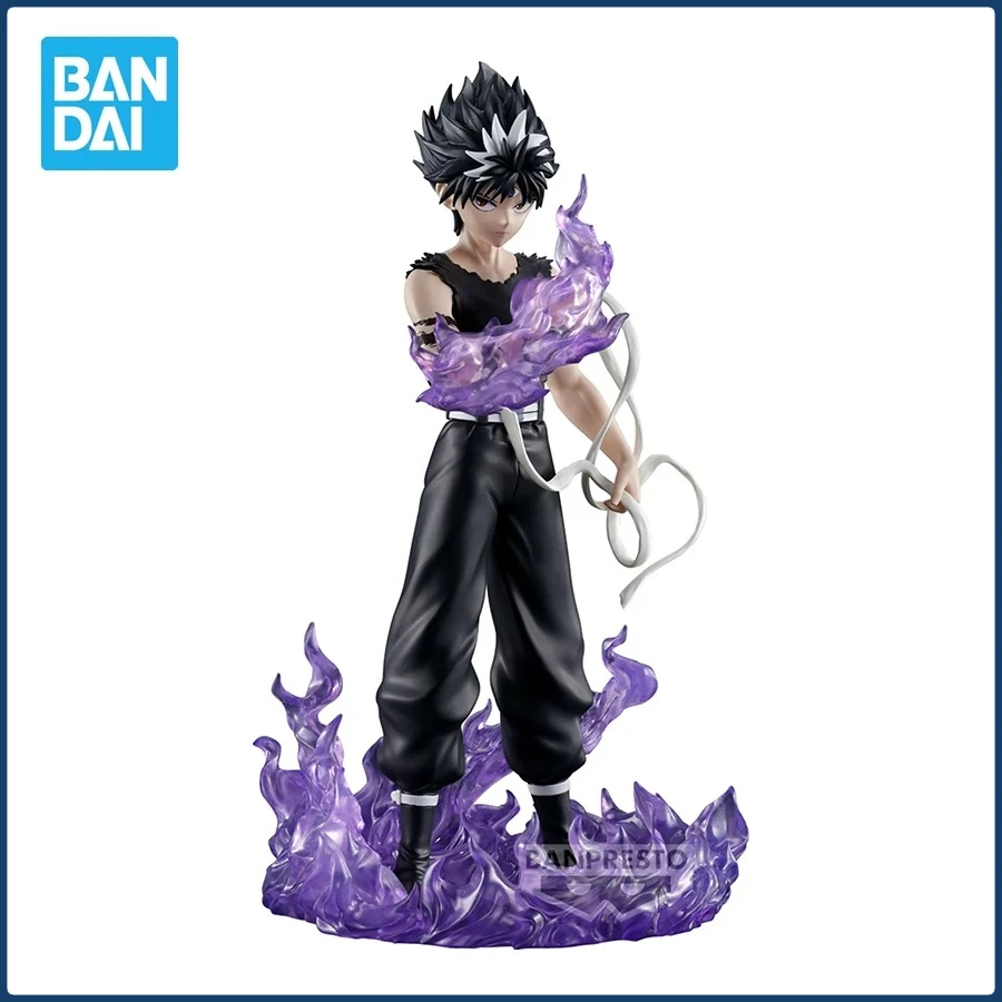 

In Stock Bandai Banpresto YuYu Hakusho Ankoku Bujutsukai Hiei Black Dragon Wave Effect Anime Action Figure Model Toys Doll Gifts