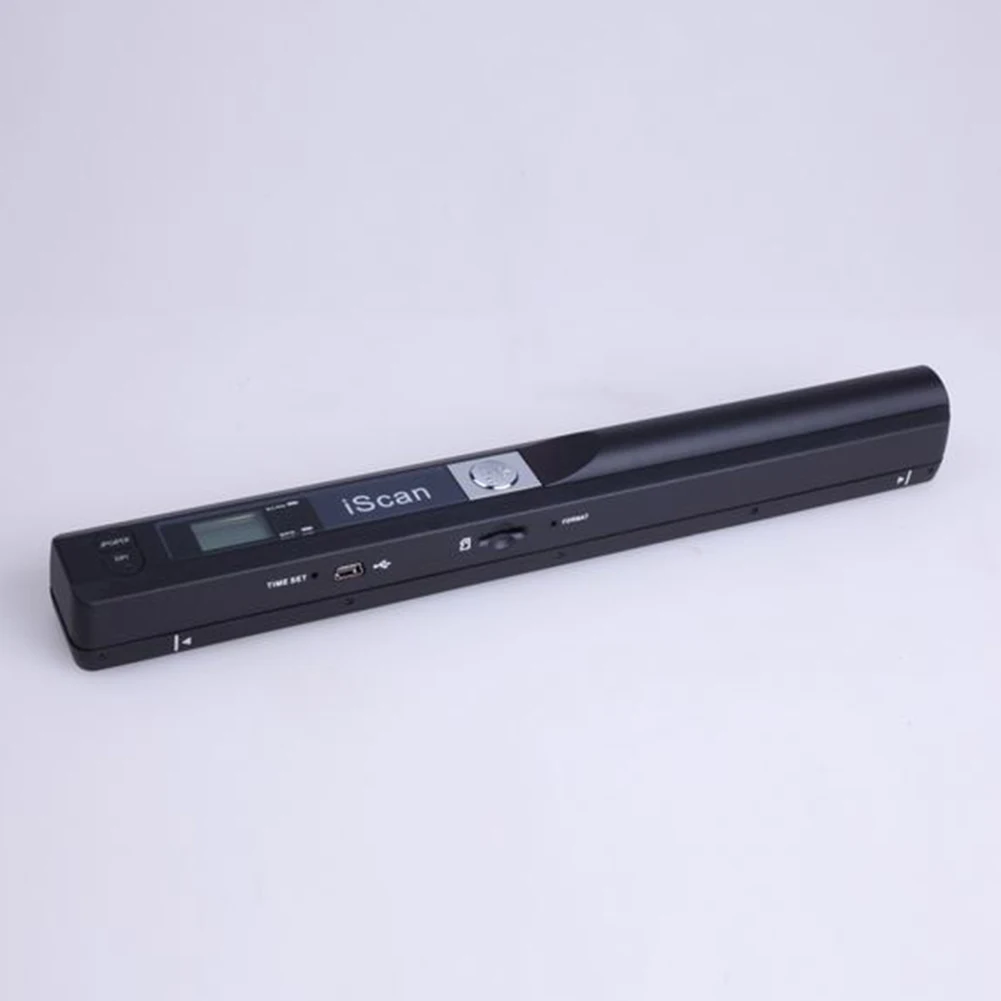 Compact LCD Display High Speed 900DPI Pen Type JPEG/PDF Format USB 2.0 Handheld Portable Mini Document Scanner