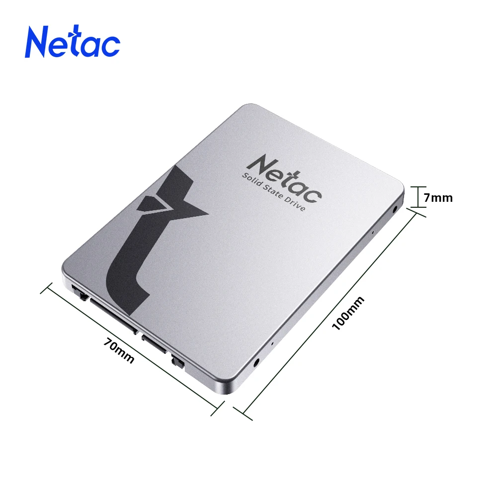 Netac SSD 1TB 2TB 4TB 128GB 256GB 512GB SSD SATA SATA3 2.5 hdd hd SSD Hard Drive Disk Internal Solid State Drives for laptop pc